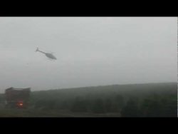 Oregon Christmas Tree Harvest With Helicopter. Amazing Pilot!