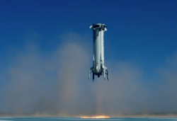 Blue Origin successfully lands both booster and crew capsule after test launch
