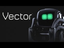 Say hey to Vector, your first home robot. Seriously, say “Hey Vector.”— He can hear you.