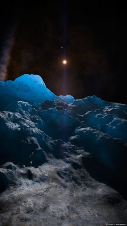 Beautiful ice planets