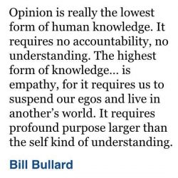 Opinion, empathy