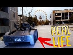 This video game allows you to drive an RC car on a scaled map in the real world. There’s n ...