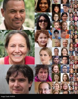 These are all faces made by NIVIDIA’s neuro-network, none of them are real.