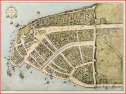 In the 1640’s the Dutch inhabitants of New Amsterdam built a 12′ wall to keep the ba ...