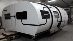 Beauer’s latest expanding camping trailer sleeps a family of six