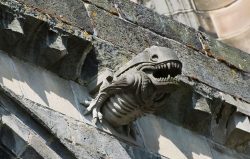 Paisley Cathedral in Scotland has xenomorph gargoyles