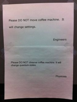 Engineers vs. Physicists