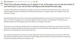 Time will pass whether you’re using it or not