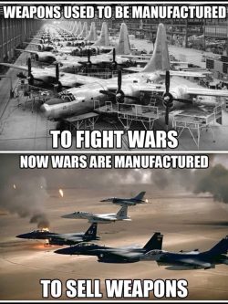 Sad truth of the military industrial complex