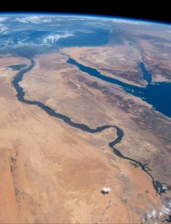 Nile River seen from space