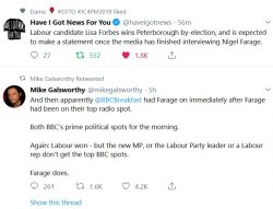 BBC, the conservative propaganda channel funded by morons, sorry, I meant, the public