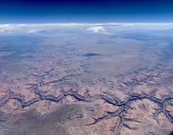 Grand Canyon from 30,000ft