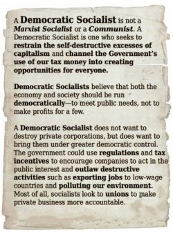 Democratic socialist definition
