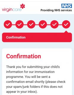 Next step in NHS privatisation, all kids vaccination programs now go through Virgin.