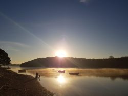 cold morning at Devoran creek