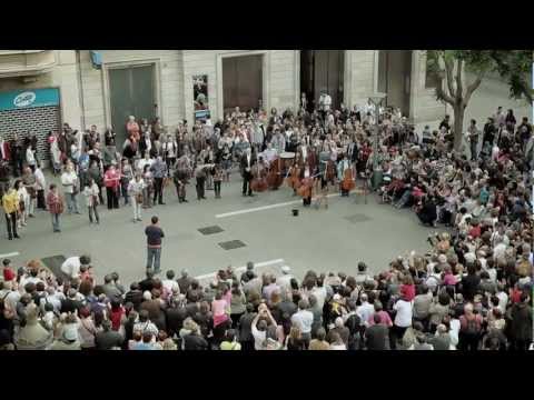 Ode to joy flash mob, EU anthem