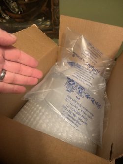 Better pack this bubble wrap in …… oh