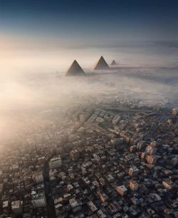 Pyramids by drone