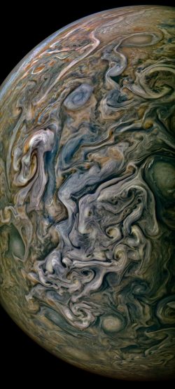 Jupiter photographed by NASA’s Juno spacecraft last Friday