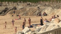 ‘Carnage’ as hundreds head to Devon and Cornwall’s beaches to make the most of ...