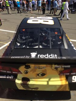 Six years ago reddit sponsored a car at Sonoma Raceway