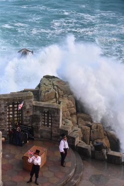 Stormy day at the MInack Theatre