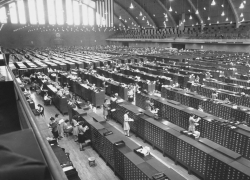 FBI’s fingerprint files, 1944.