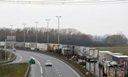 Brexit stockpiling causing 10-mile tailbacks in Calais | Brexit | The Guardian