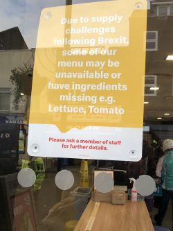 2016: Brexit will improve your lives 
2020: Your Big Mac will be shit