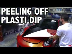 Peeling Plasti Dip Off Your Car – Full Tutorial – YouTube