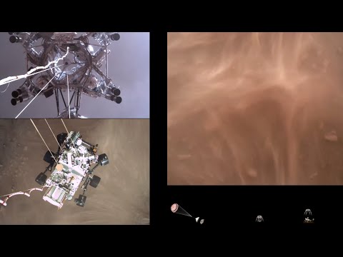 Perseverance Rover’s Descent and Touchdown on Mars (Official NASA Video) – YouTube