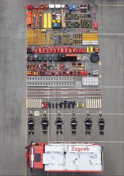 Everything that fits in a fire engine