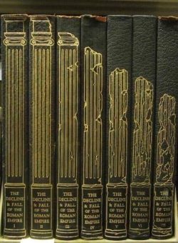 The spine on these books
