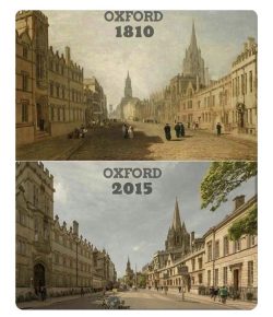 Oxford before and after