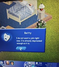 The sims is getting really realistic