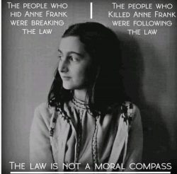 The law is not a moral compass