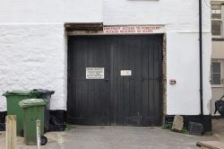 A garage in St Ives, just yards from Porthmeor Beach, but only big enough for one car, has gone  ...
