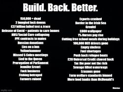 Build back better huh?/