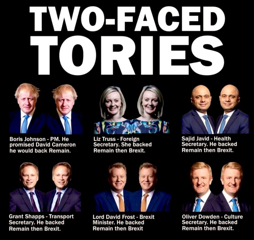 two faced tories