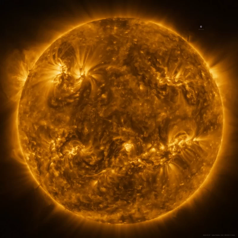 Hi Res Sun from then Parker Solar Probe