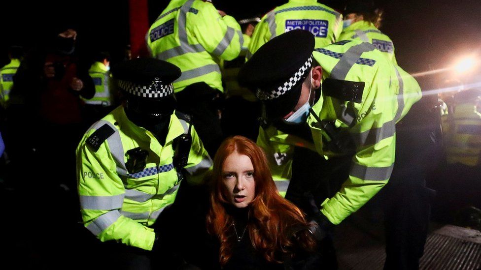 Sarah Everard: Met Police breached rights of vigil organisers
