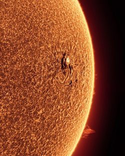 This image of the sun took 60 Gigabytes of images to create