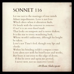 Sonnet 116