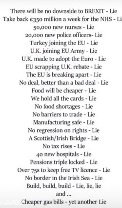 List of lies