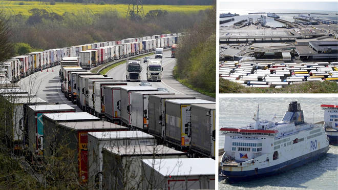 ‘Worst queues I’ve ever seen’: Lorry drivers face 12-hour waits and ’30 mile j ...