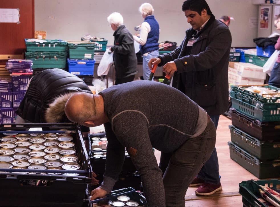 Britain’s food banks ‘close to breaking point’ amid rapid rise in poverty, Rishi Sunak warned