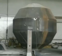 Hydroforming a steel sphere