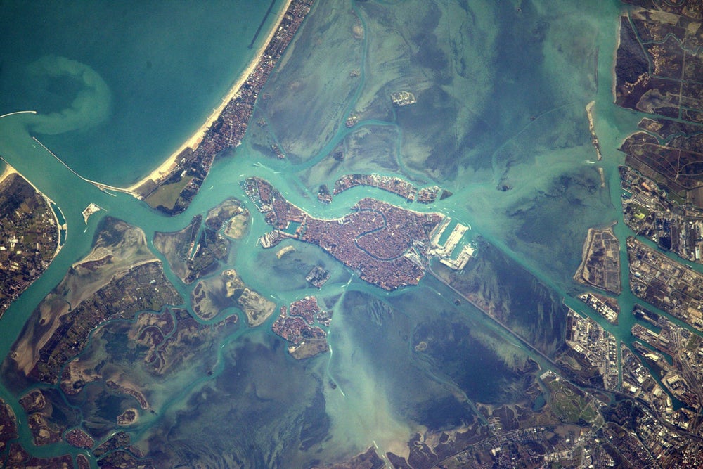 The Venice Lagoon from ISS. (📷 NASA)