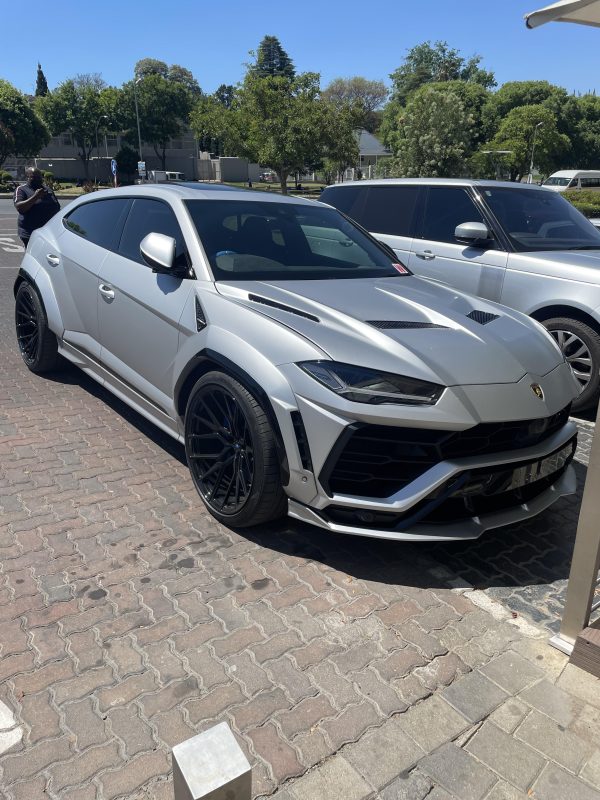 Seen a few [Lamborghini Urus] but this one I thought was the prettiest, body kit maybe?