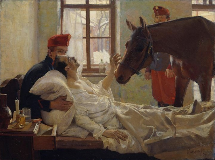 Max Kurzweil, Austria, ​(1867-1916) – A Dear Visitor (1894)